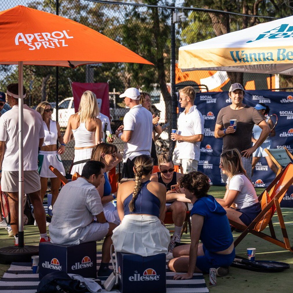 A great place to make some new friends.

Not long now..

#socialserve #party #dj #fun #lifestyle #outdoors #summer #tennis #active #fashion #cocktails #sydney #socialise #sport #sydneyevents #rosebay #corporateevents #whiteclaw #ellesseau #bondibeach
