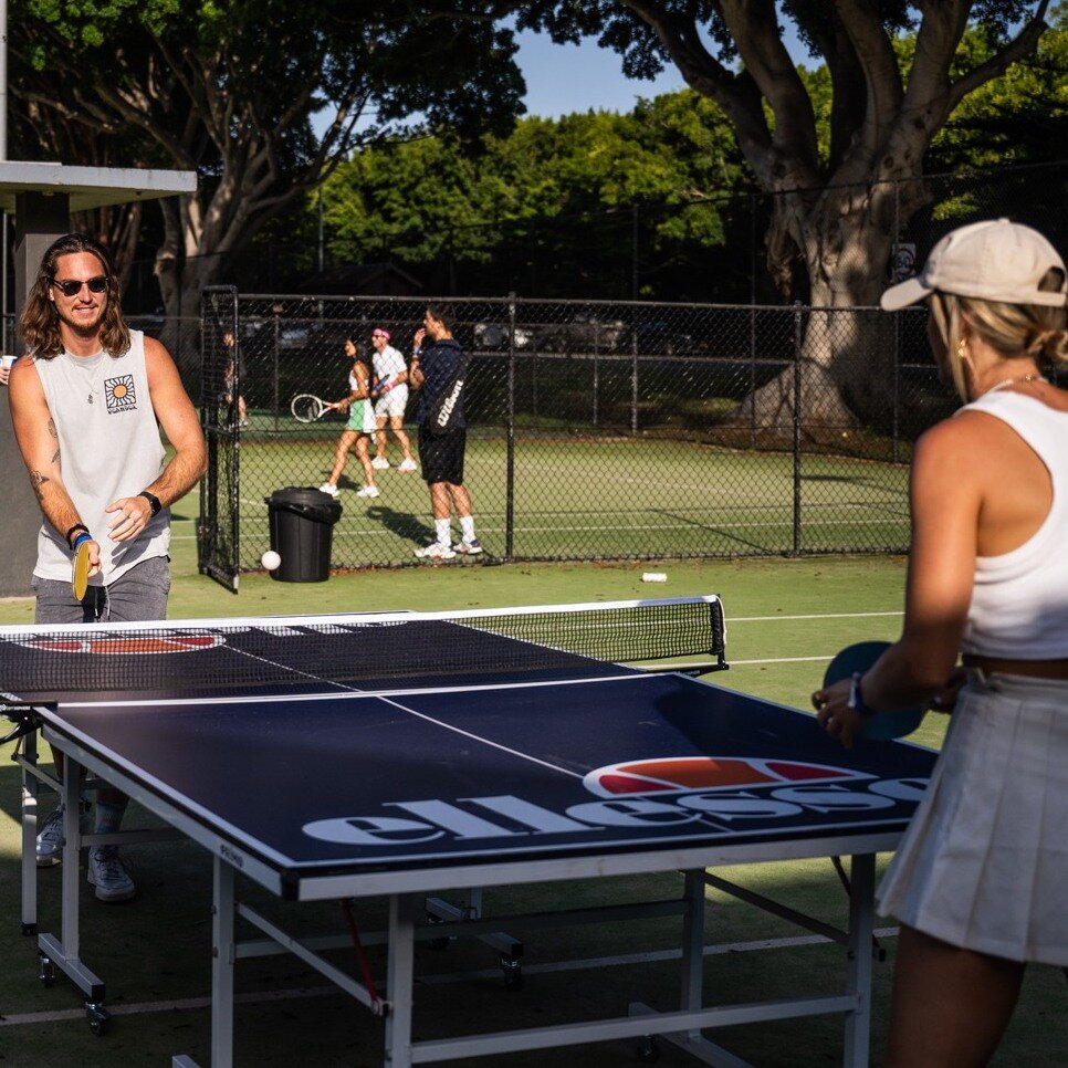 We have lots of fun games for you to enjoy off the court. @ellesse_au 

#socialserve #party #dj #fun #lifestyle #outdoors #summer #tennis #active #fashion #cocktails #sydney #socialise #sport #sydneyevents #rosebay #corporateevents #whiteclaw #elless