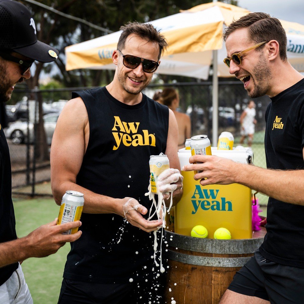 It's the weekend - get a frothy into ya! 

Just remember to always open responsibly! @awyeahbeer

#socialserve #party #dj #fun #lifestyle #outdoors #summer #tennis #active #fashion #cocktails #sydney #socialise #sport #sydneyevents #rosebay #corporat