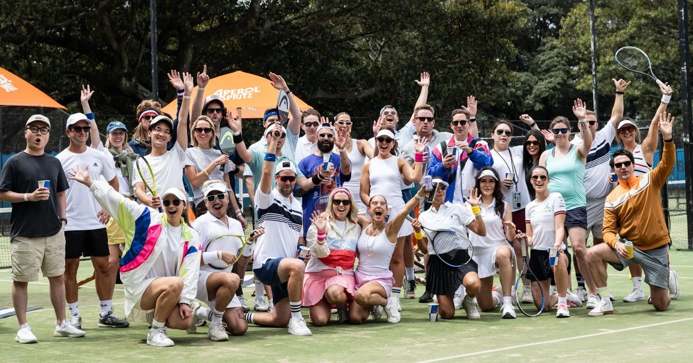 This could be you!

DM us to elevate your next team bonding day.

#socialserve #party #dj #fun #lifestyle #outdoors #summer #active #fashion #cocktails #sydney #tennis #pickle #pickleball #corporateevents #corporateeventplanner #sydneycorporateevents