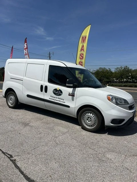 Wash Day Laundry Pick up and Delivery Van
