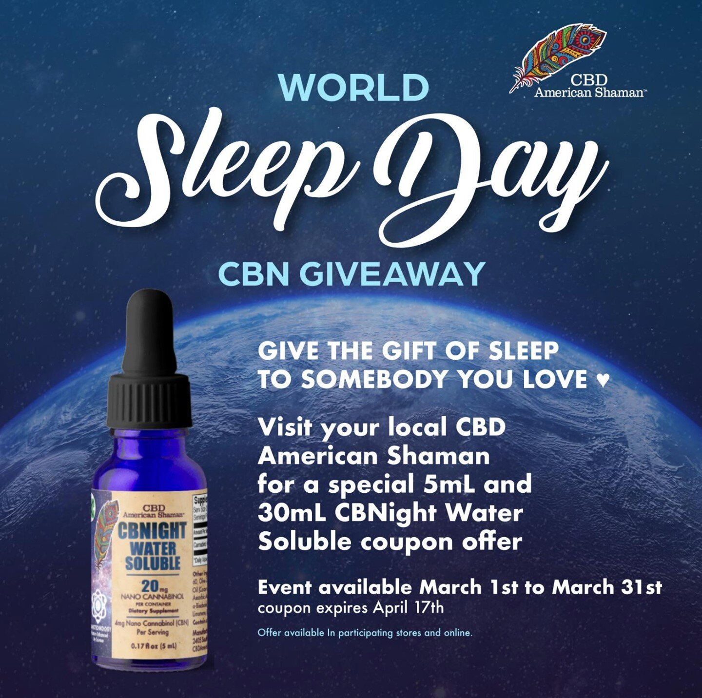 All of March we are having a GIVEAWAY! Receive a coupon for a FREE 5ml CBNight sample bottle + 20% off a 30ml bottle. ⠀
Order Online Here▶️▶️ https://buff.ly/3kObp3b⠀
________________________________⠀
#cbd #sleepday #cbn #health #anxiety #pain #stres