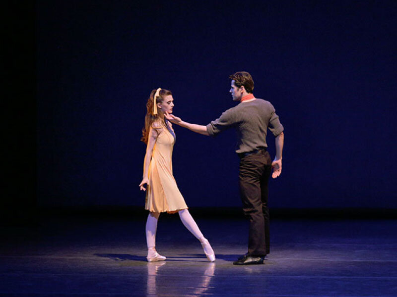 Lauren Lovette in Carousel with Robbie Fairchild