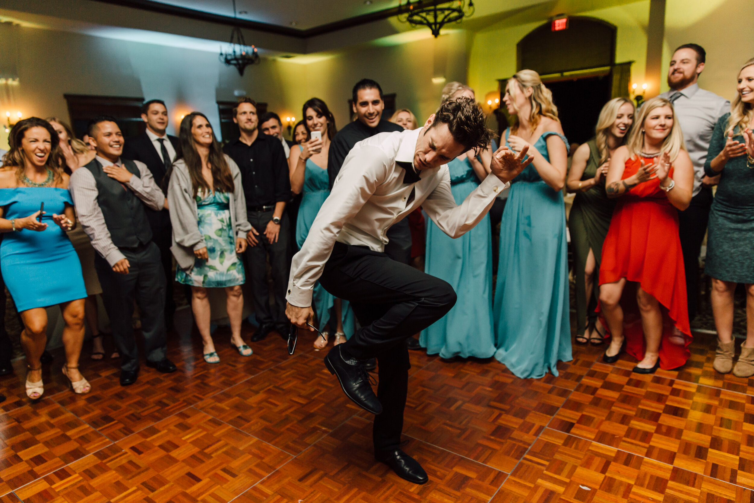 Plum and Oak Photography DJ Pros Wedding Reception Dance Moves Chauvet Lighting 