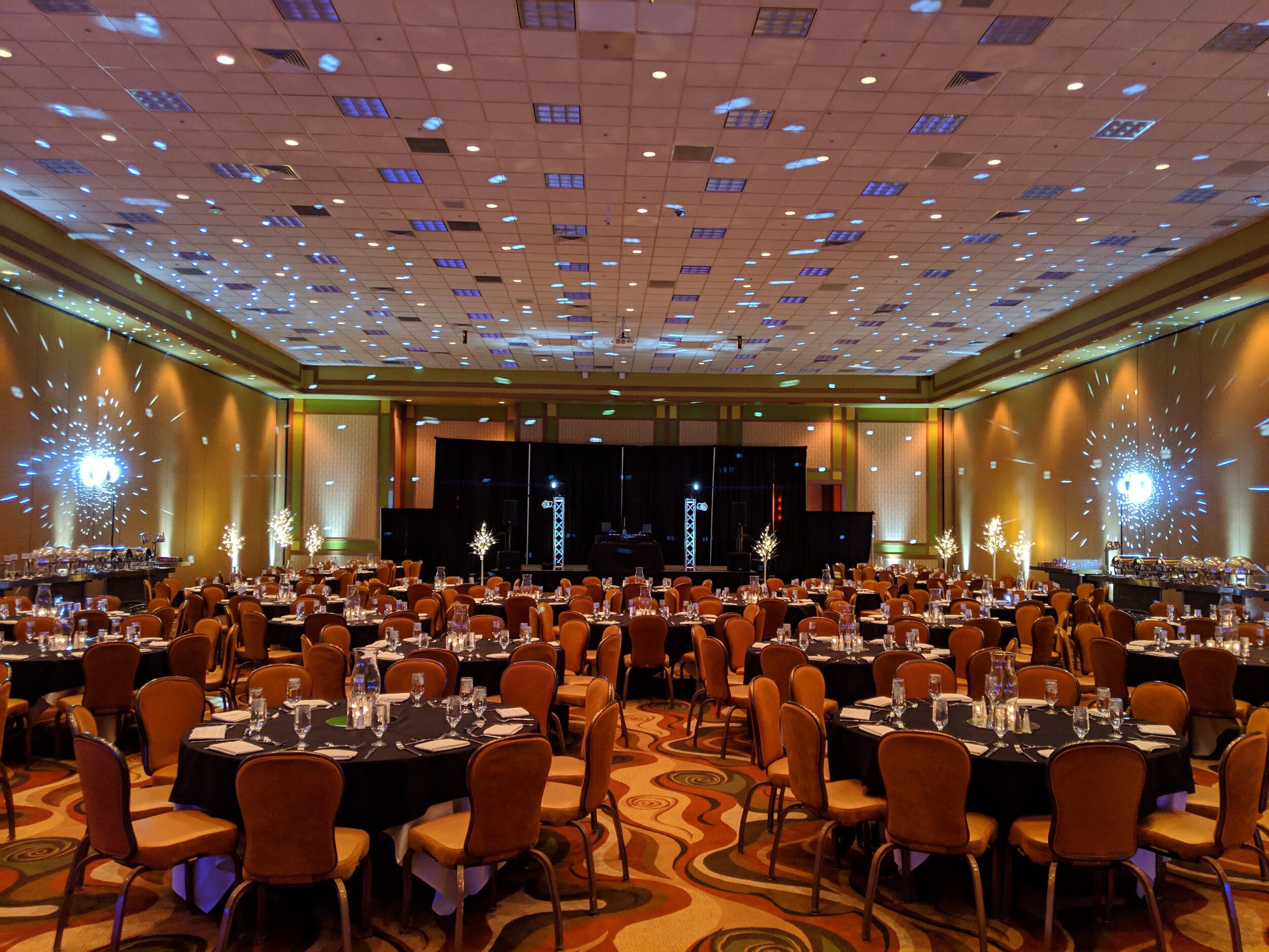 DJ Pros Pechanga Resort &amp; Casino Grand Ballroom Corporate Event Chauvet Lighting Temecula 