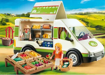 PlayMobil Mobile Farm Market