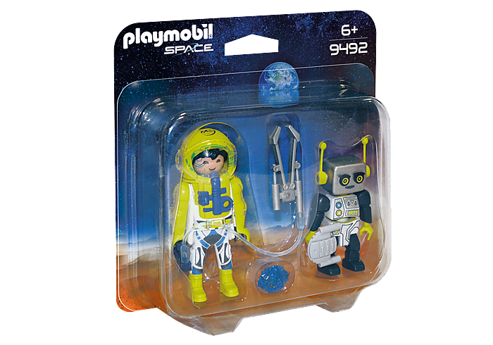 Playmobil - Astronaut and Robot Duo