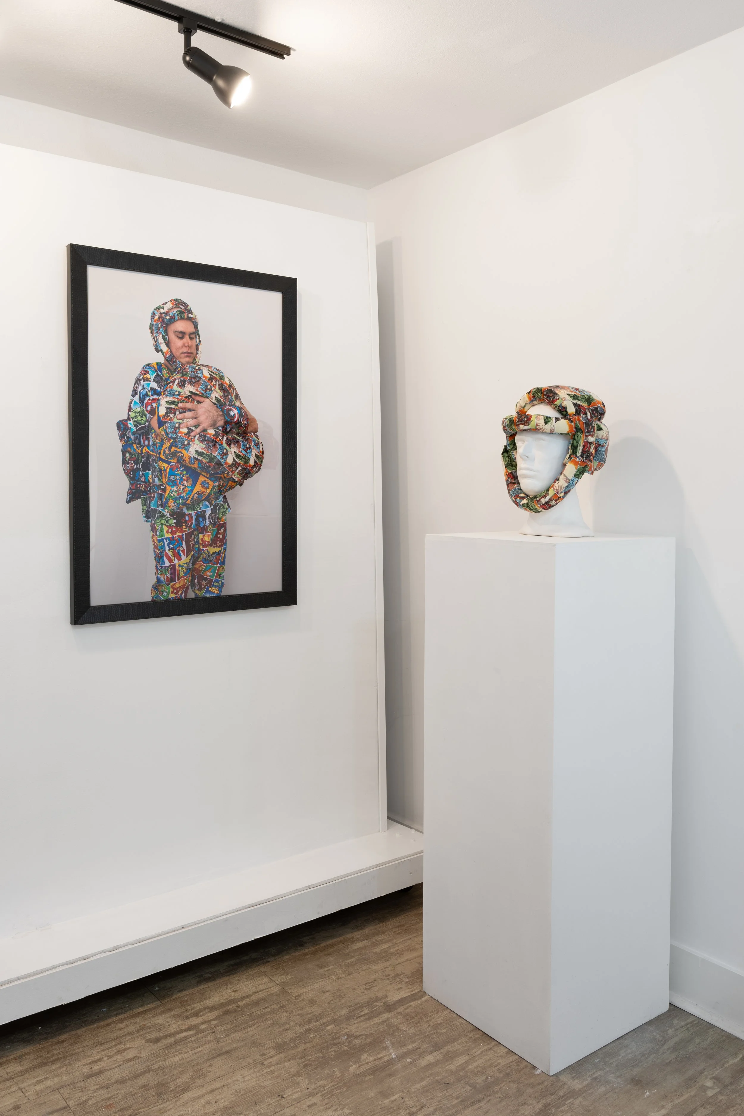 Compression Superhero Installation