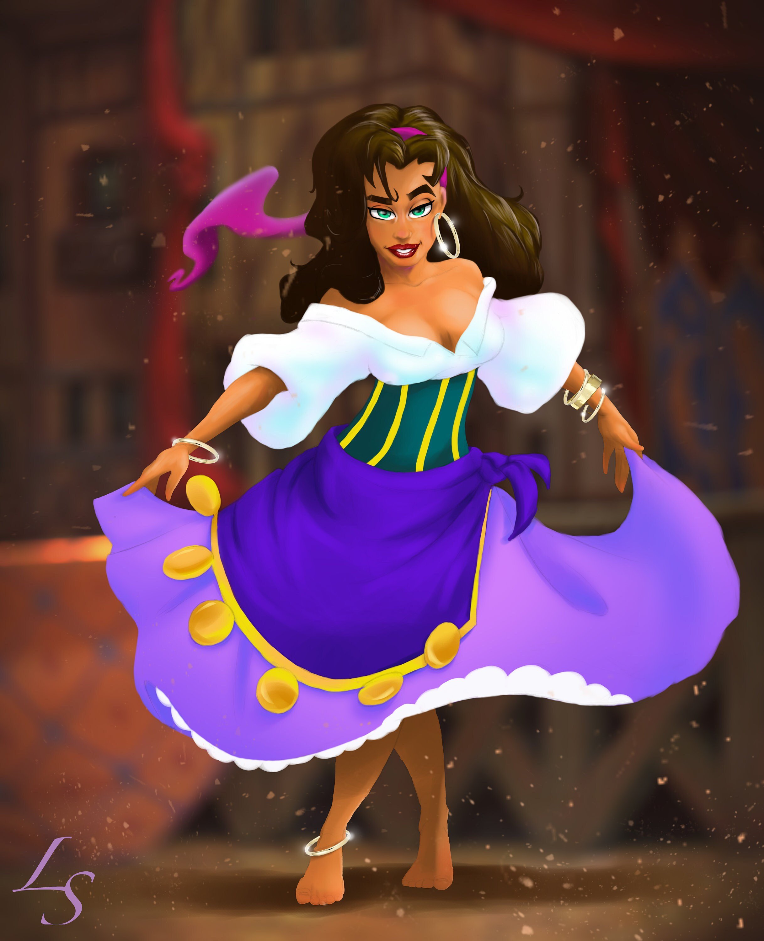 Gypsy l Poster l Wall Art l Dance l Colorful l Inspirational