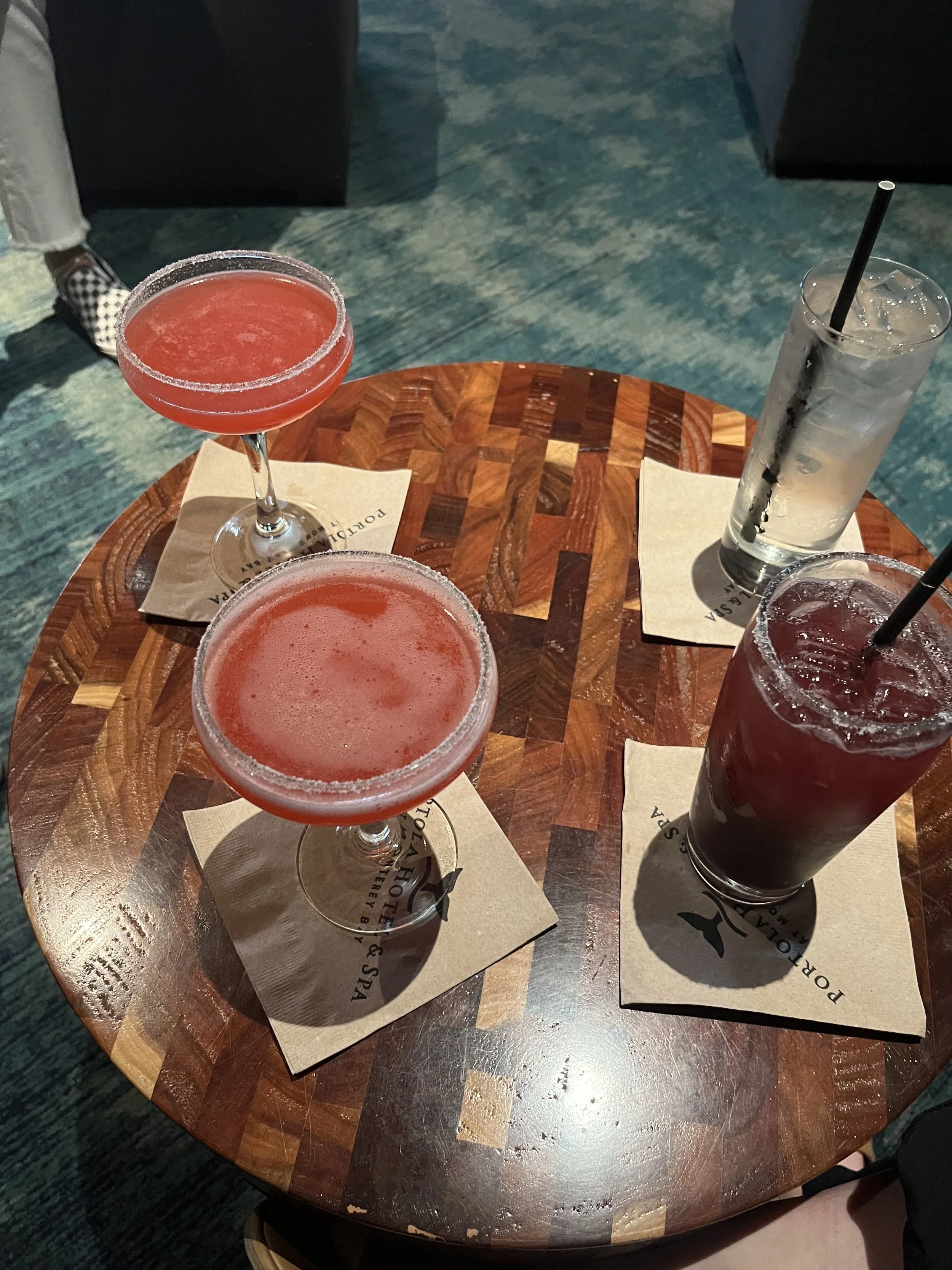 Drinks at Jacks Monterey