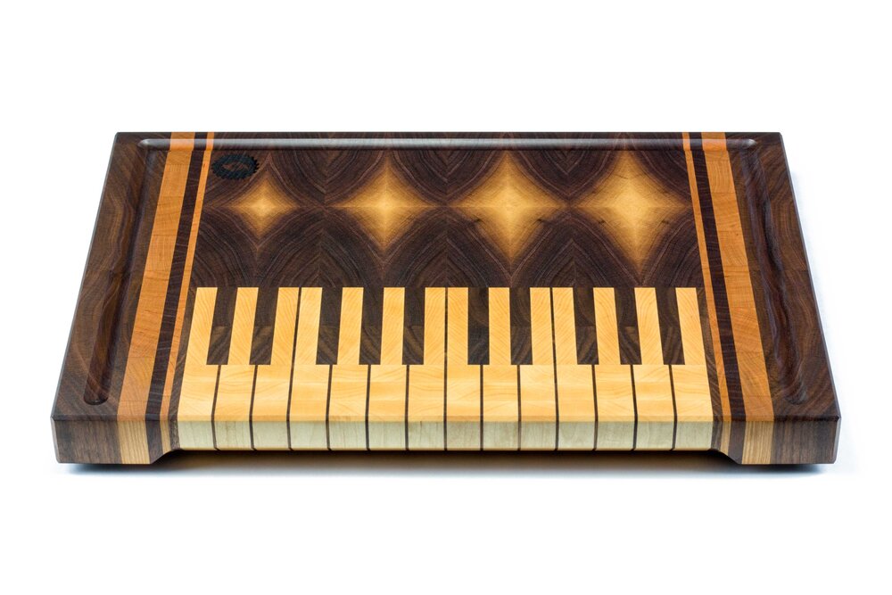 Piano Key Cutting Board 