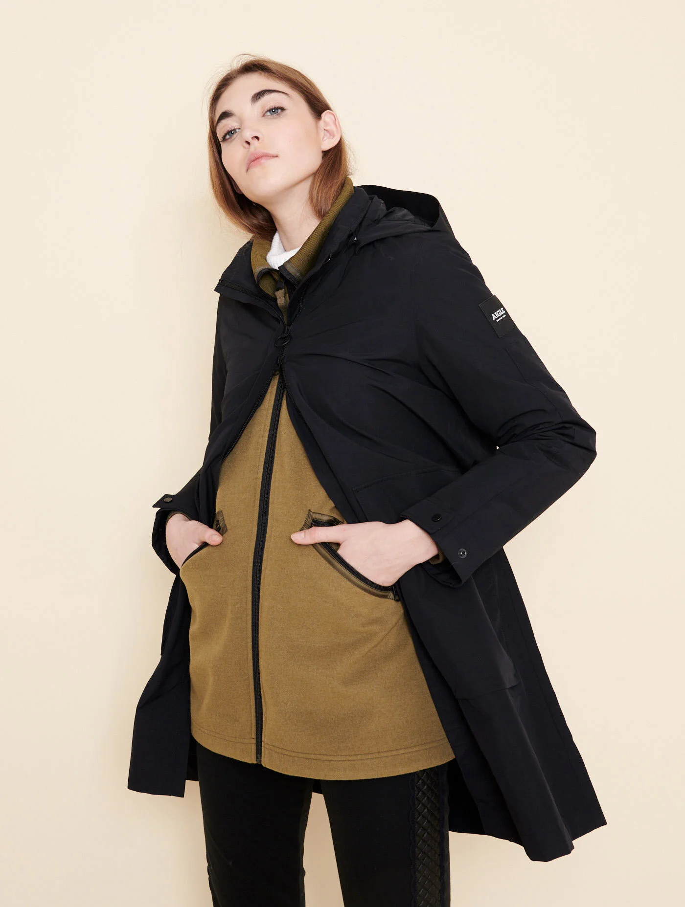 aigle waterproof coat