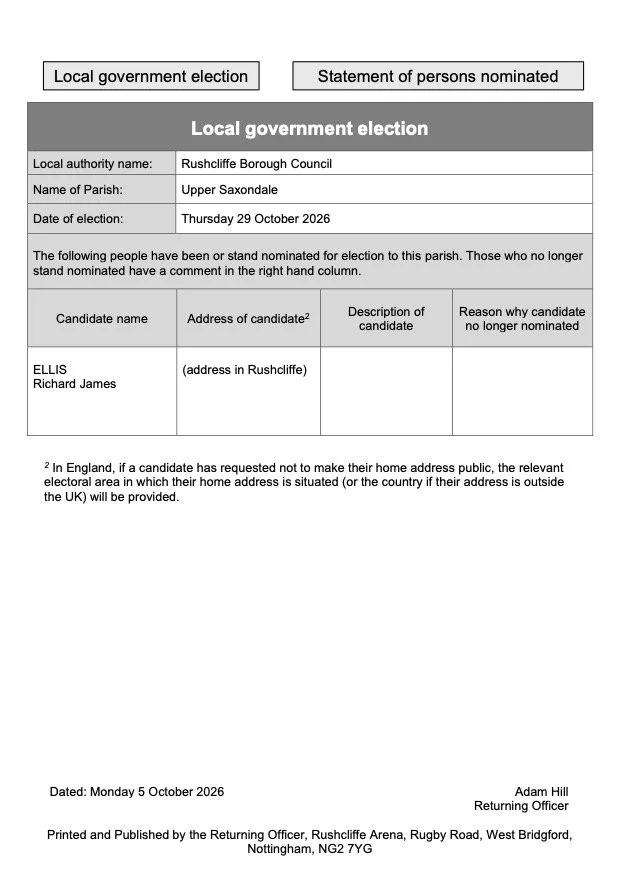 RBC statement of nominated persons for USPC vacancy October 2026