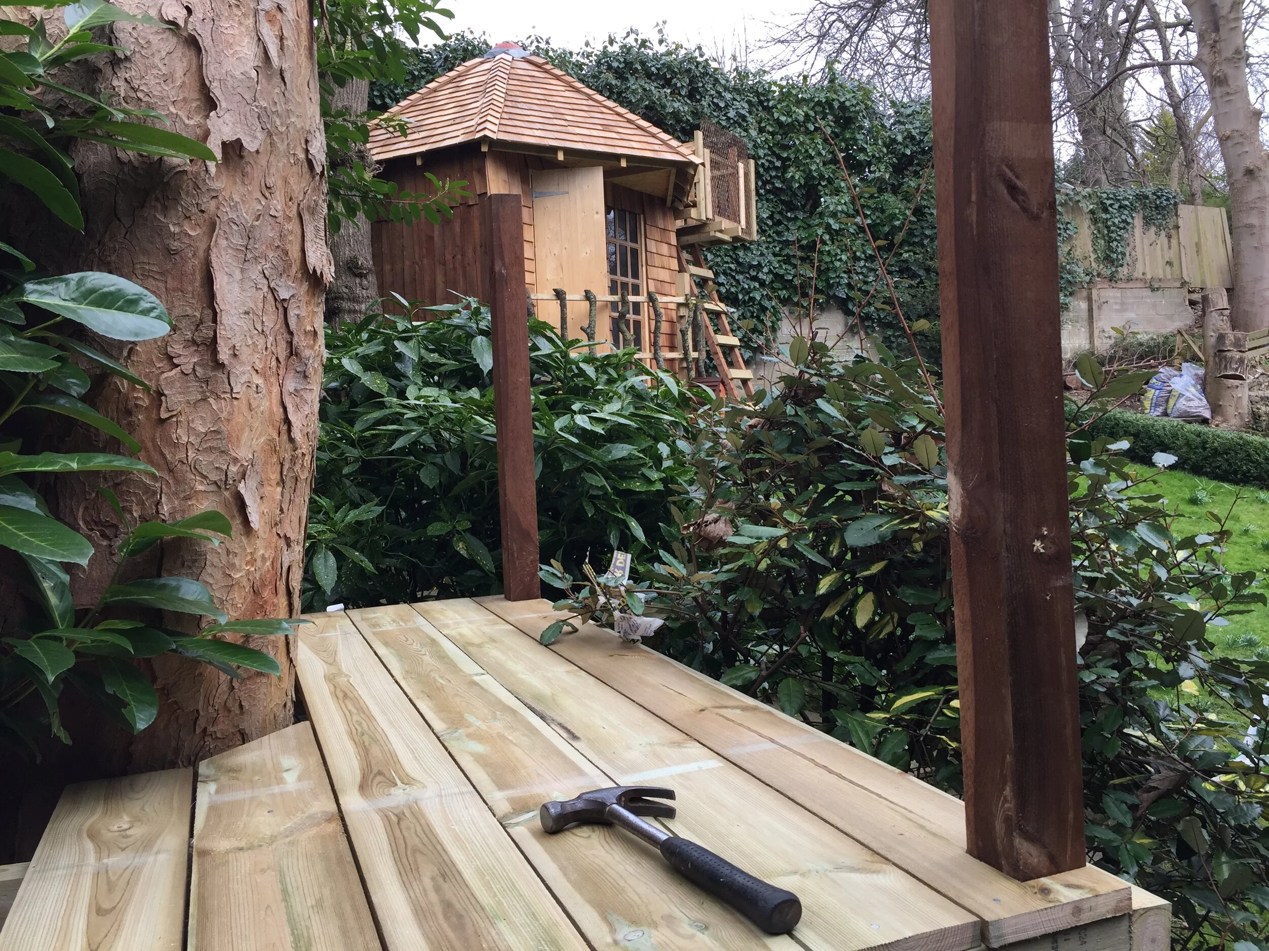 Platform for tree house hampstead.JPG