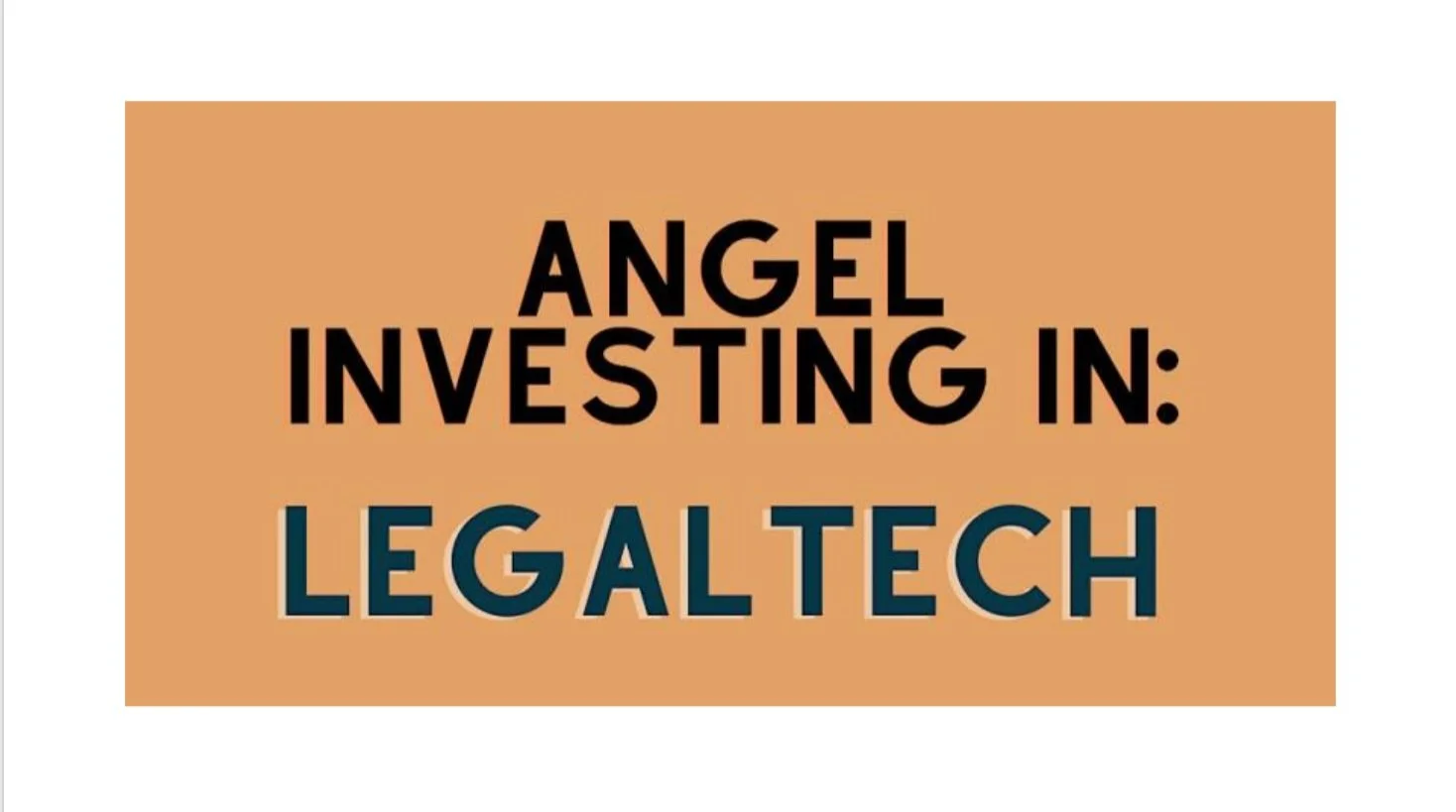 VIDEO: Is lawtech an interesting investment opportunity?