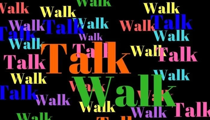 Practising what you preach - does it matter? 