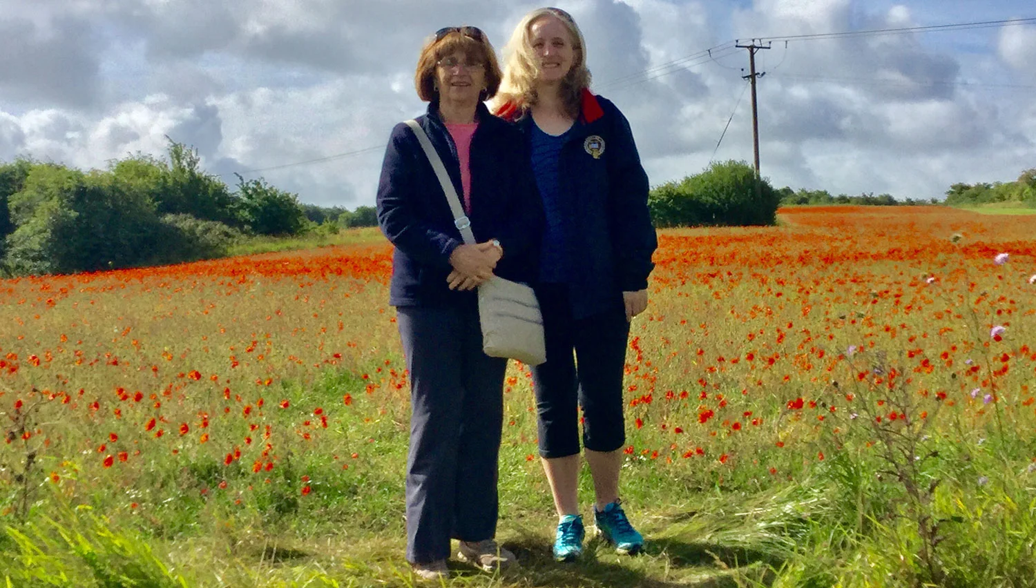CLIENTS WILD POPPY FIELD, TEMPLE GUITING