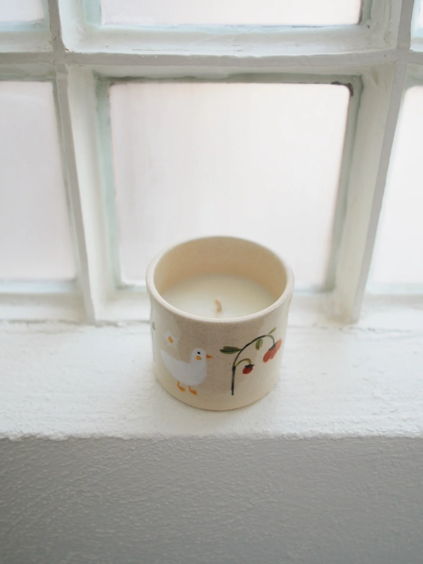 Maris Pottery + Littlepinealice + Shine candle lab - Candela alle foglie di pomodoro