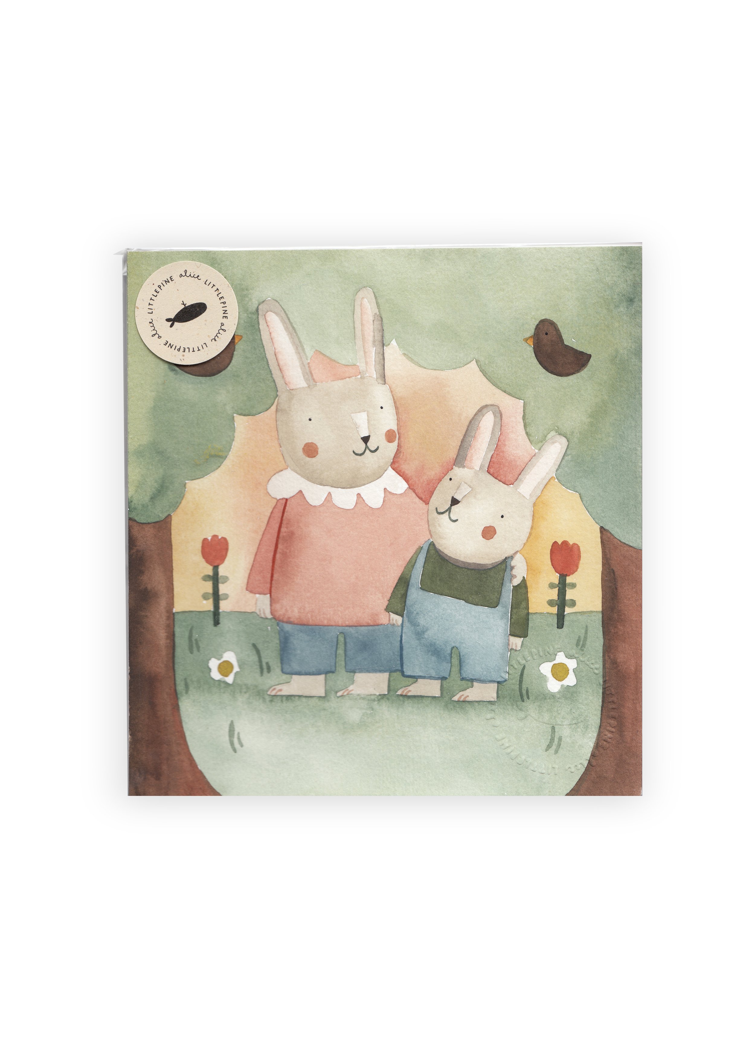 Illustrazione originale Primavera 15,x16 cm