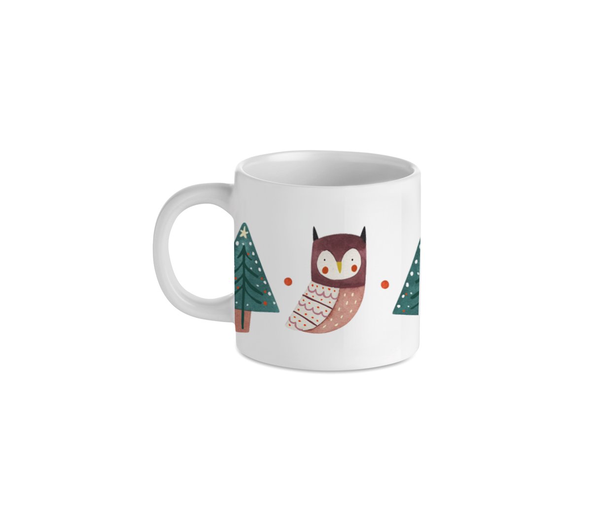 Tazza in ceramica - Gufo