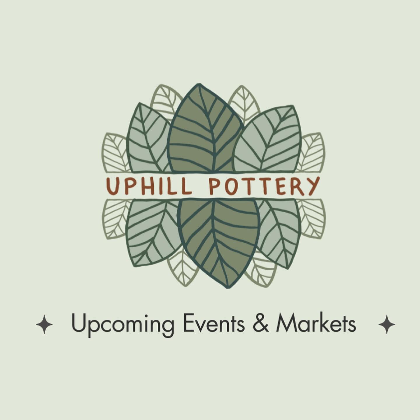 🚨 where to find #uphillpottery at events and markets this spring 🚨 
.
🌱 May 4 Mother&rsquo;s Day craft fair @hazenunion school, 9am-3pm
🌱 May 25-26 OPEN STUDIO with @vermontcraftscouncil open studio weekend, 10-5 Saturday &amp; Sunday 
🌱 May 31 