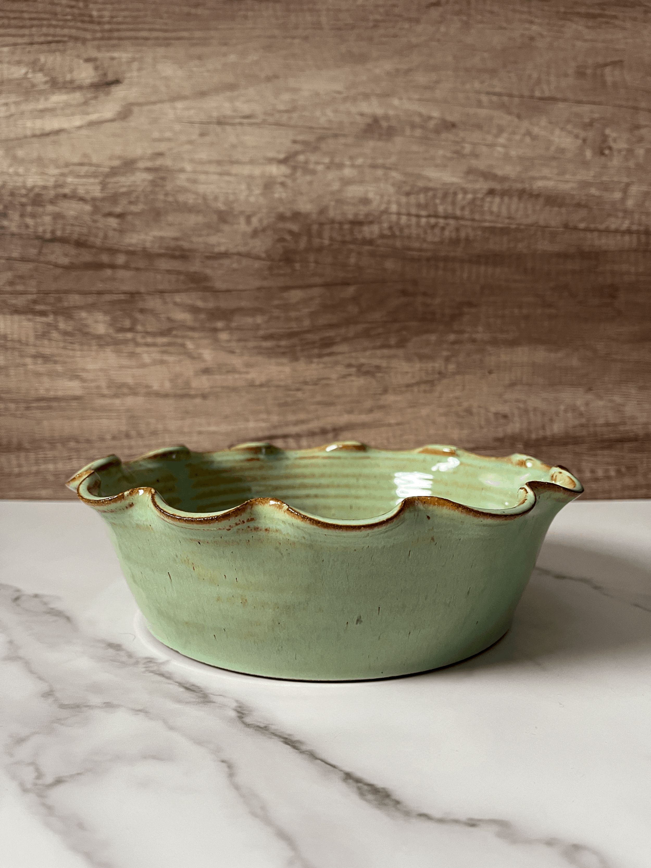 Pie Plate, Pistachio