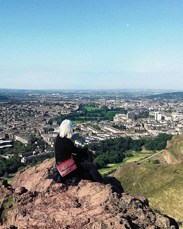 lesson learned: be sure to google the level of difficulty before beginning a hike. no purse was necessary 🤦🏼&zwj;♀️ #visitScotland