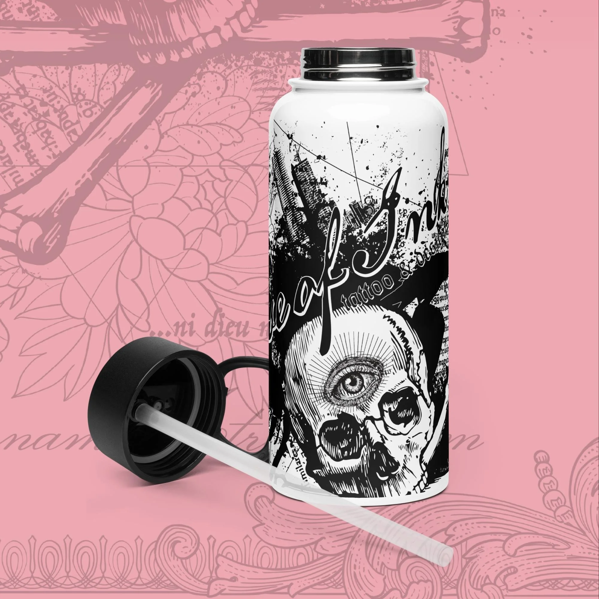 HOI Stainless Steel 32oz Water Bottle
