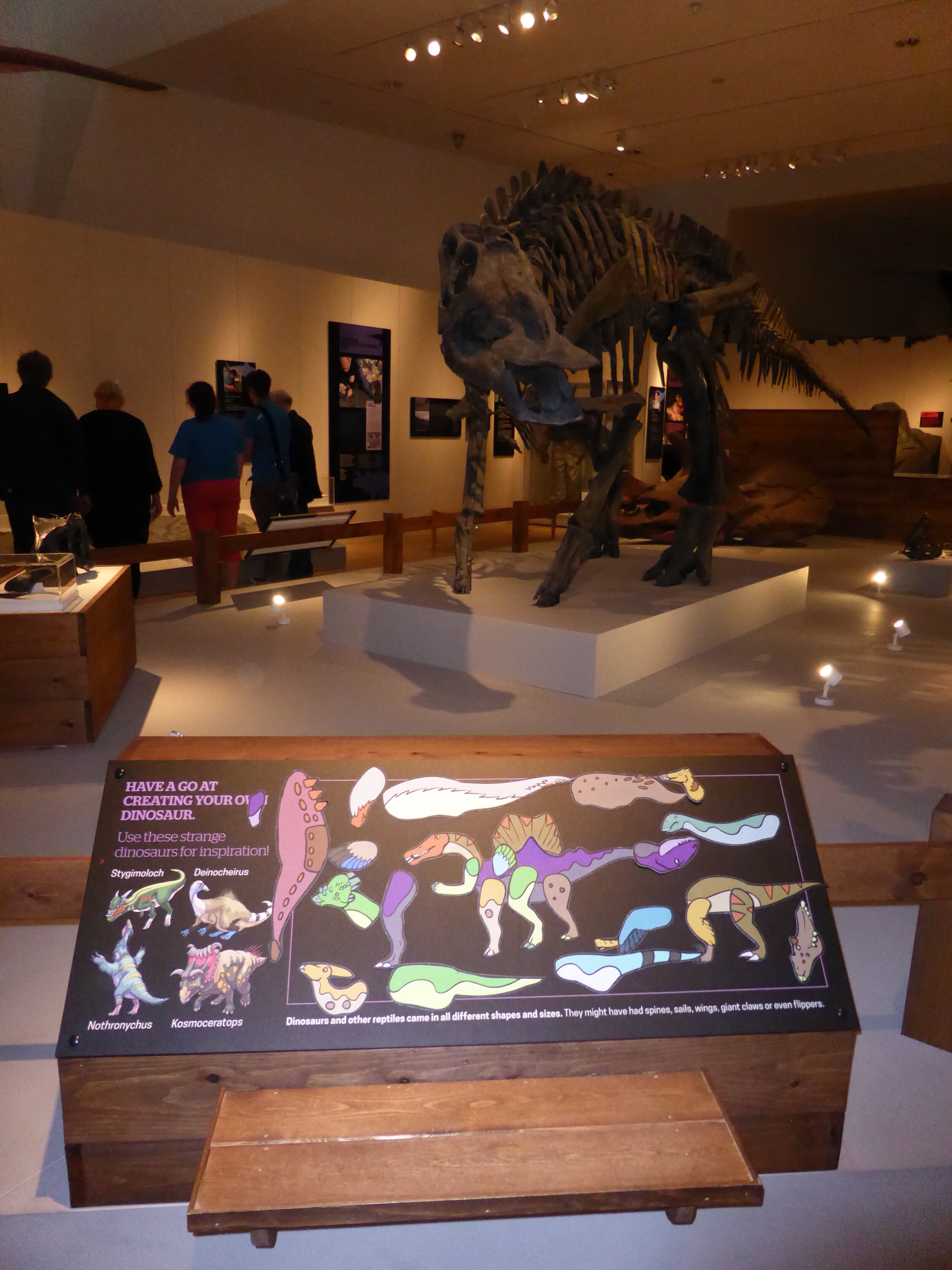 Seacity Musem 2015 - Build your own dinosaur