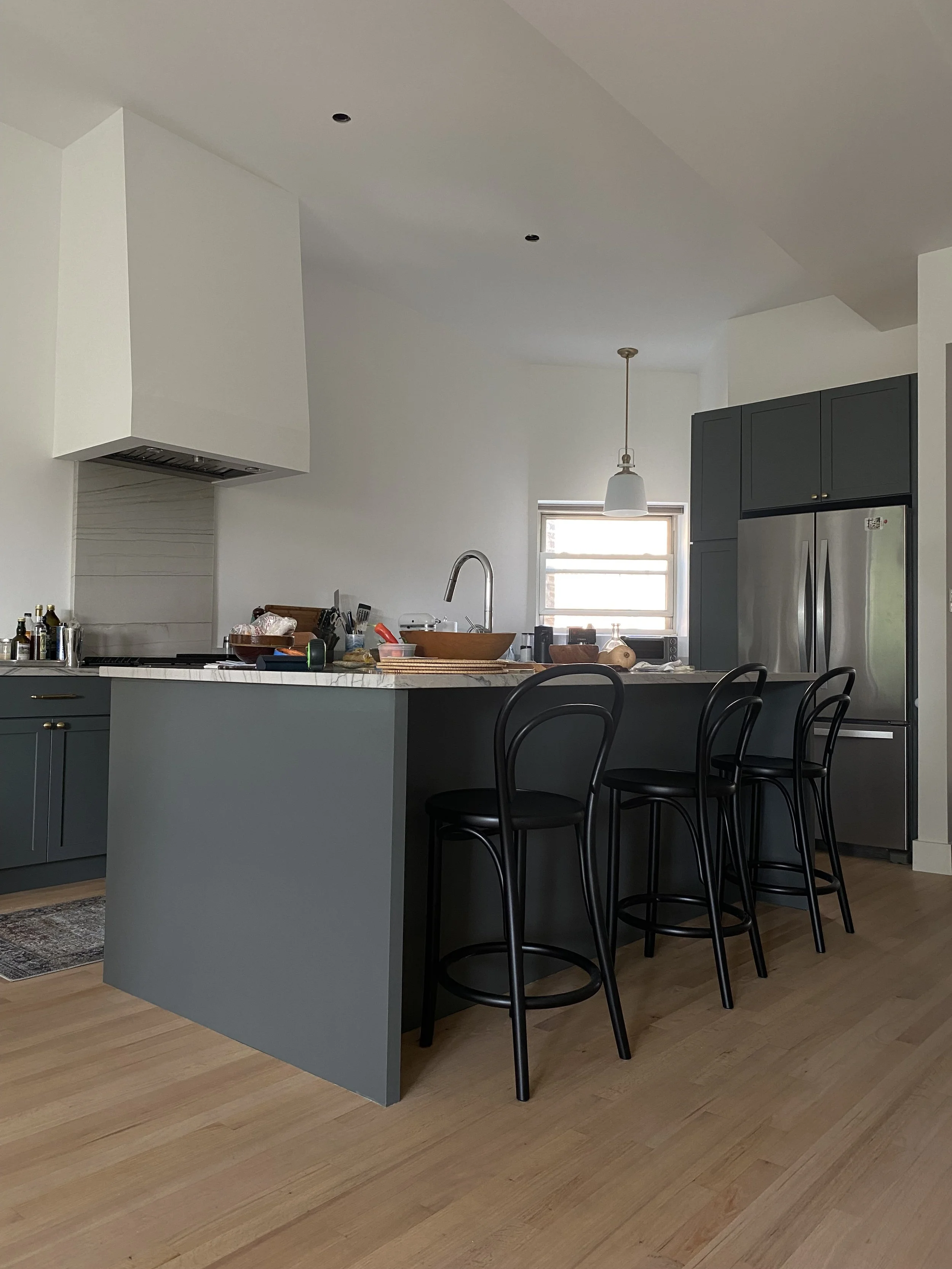 Modern Kitchen Remodel by The Chicago Cabinet Painting Co. project photo