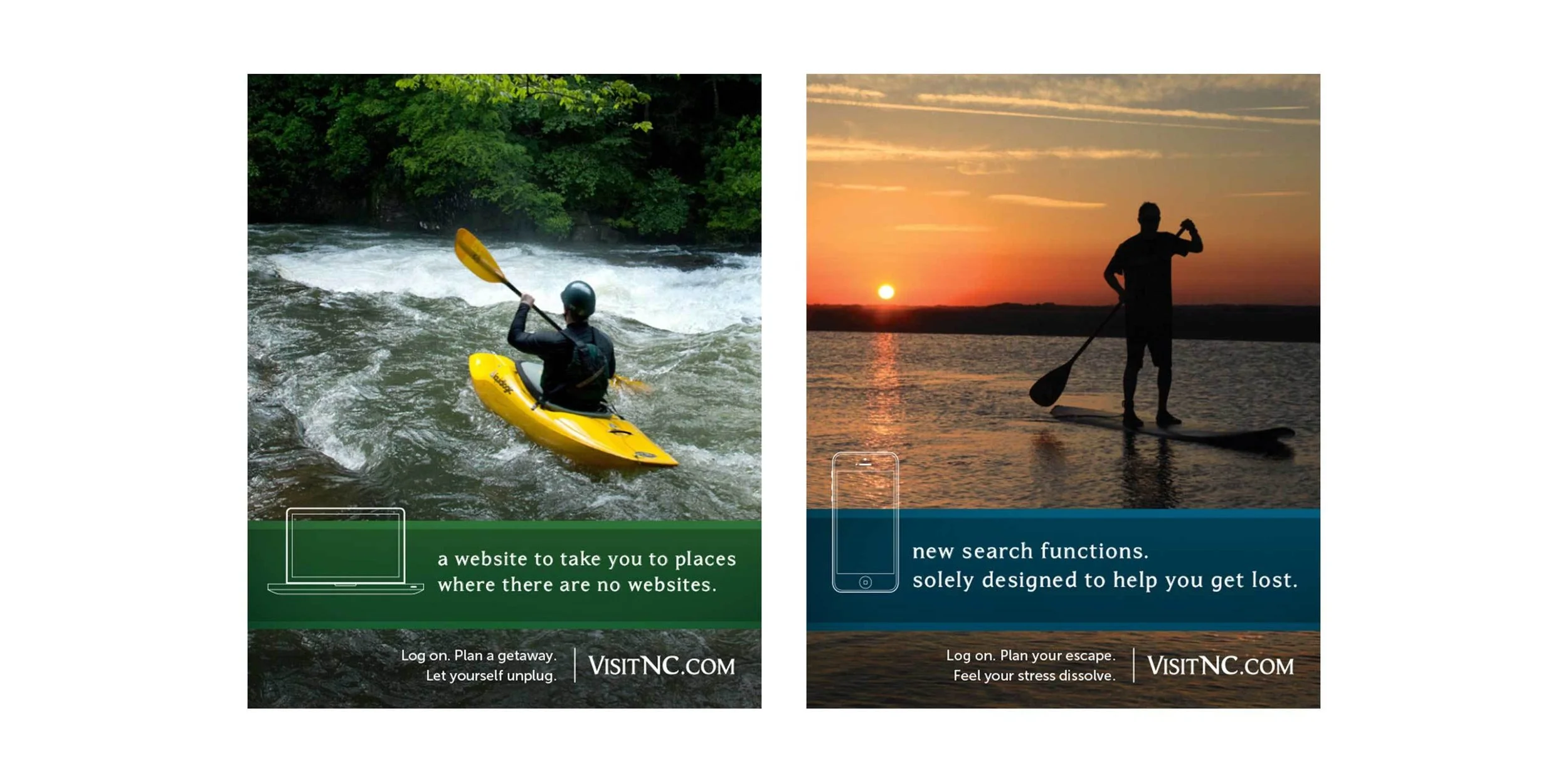 Visit North Carolina Print 