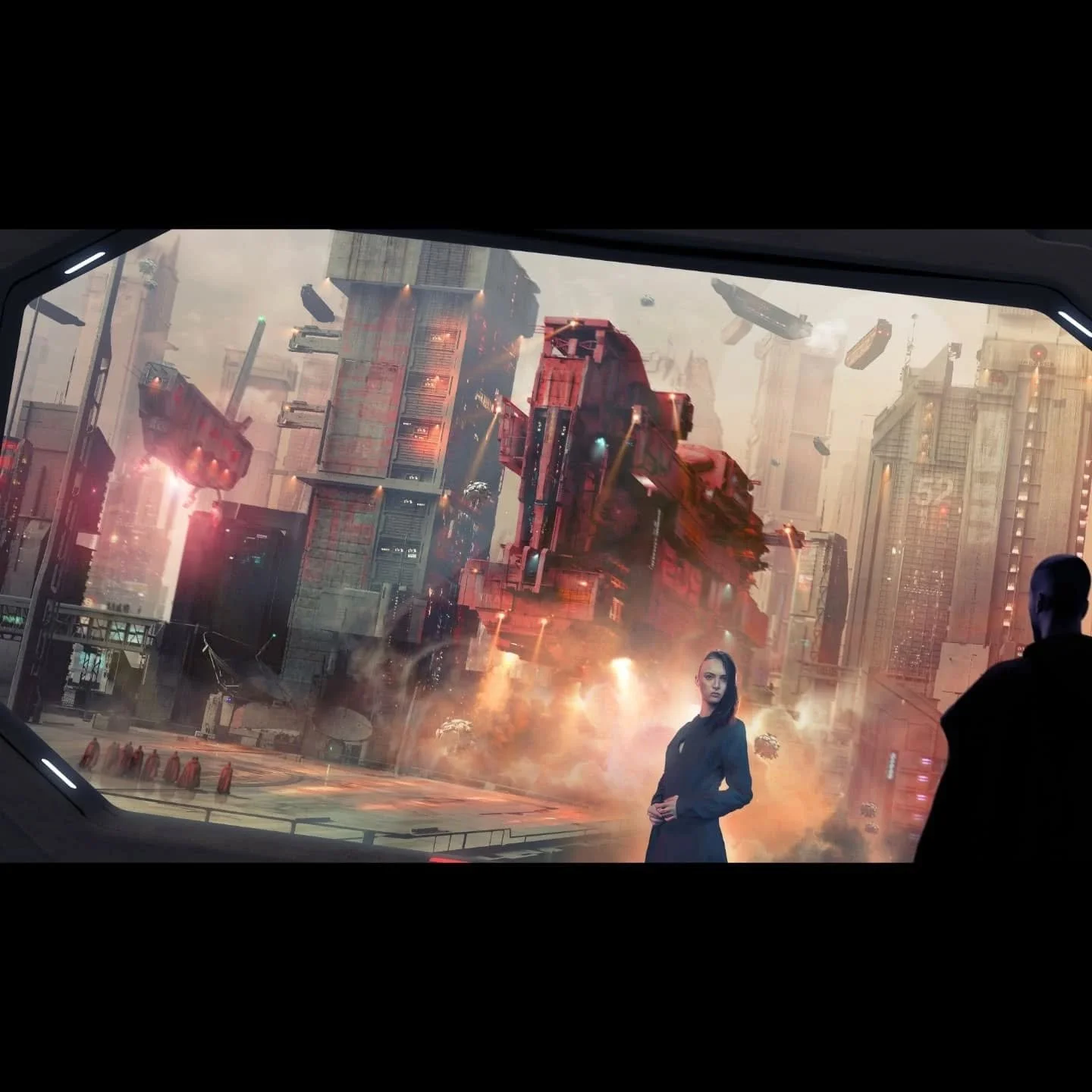 Space ports ( sort of 🤣)

#conceptart
#concepartist
#spaceports
#spaceships
#spacedock
#offworldcolony 
#productionart
#conceptdesign
#artistforfilm 
#artdirection
#lookdevartist 
#mars
#alienworlds