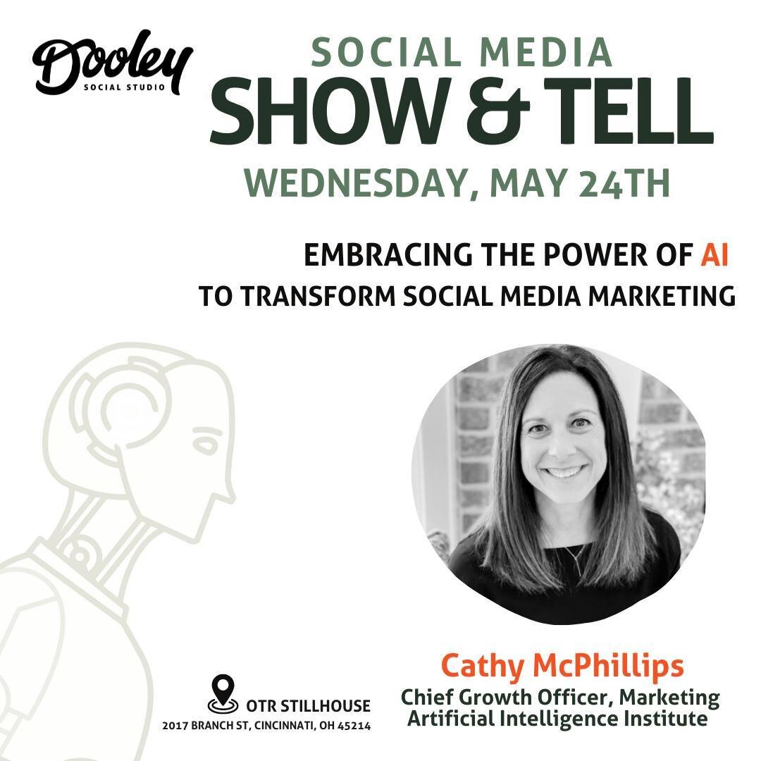 MEET OUR SPEAKERS - CATHY MCPHILLIPS
Chief Growth Officer, Marketing AI Institute

Marketing AI Institute helps marketers build a competitive advantage with AI by providing expert content, online education, interactive tools, strategic consulting, an