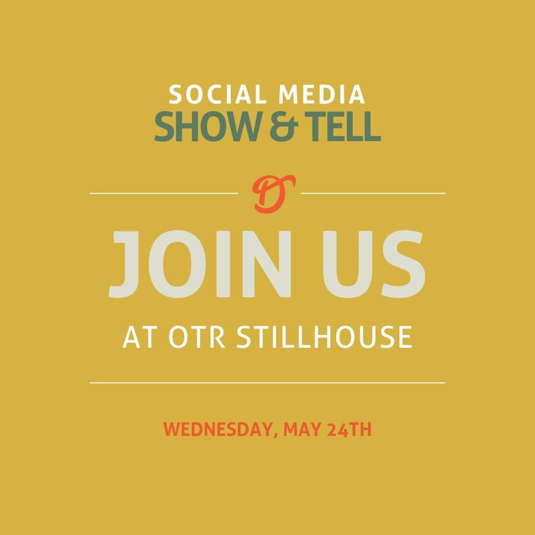 📍NEW SHOW &amp; TELL LOCATION📍 @OTRSTILLHOUSE 
WHERE: The StillHouse OTR (1700 Branch Street, Cincinnati, OH 45214)
***Free Parking on site!*** We can't wait to see you Wednesday May 24, 2023 2:00-5:30 PM
What started as a small gathering for socia