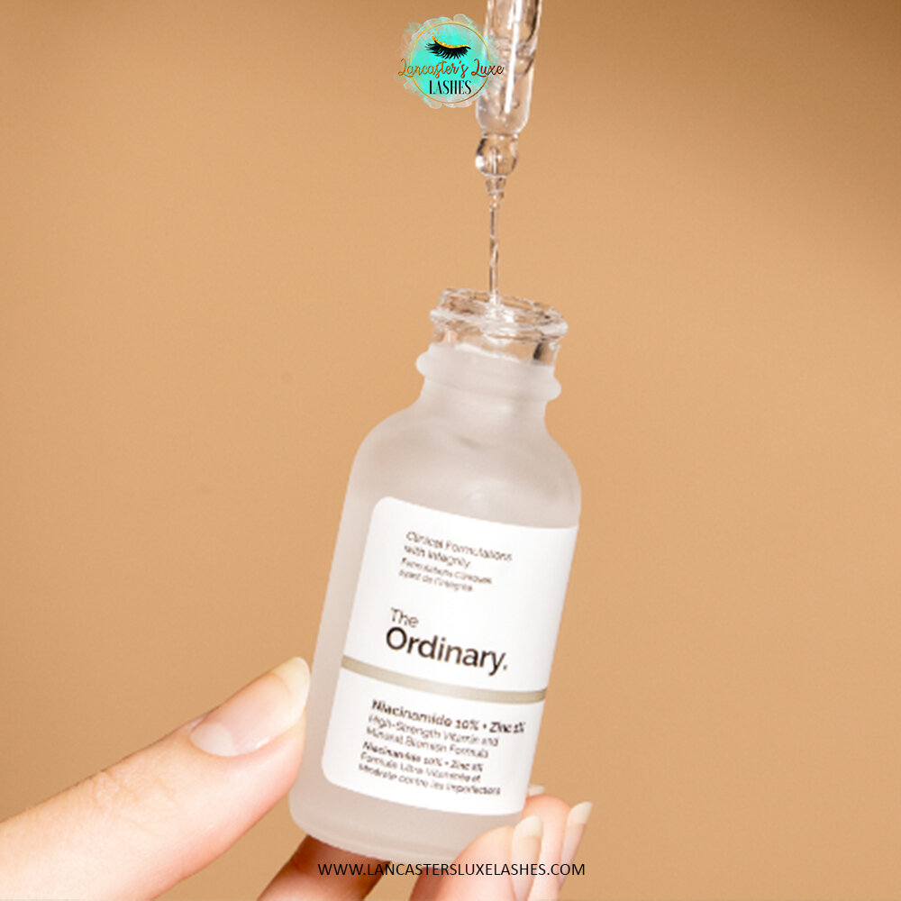 The Ordinary. Niacinamide 10% + Zinc 1% — Lancaster's Luxe Lashes