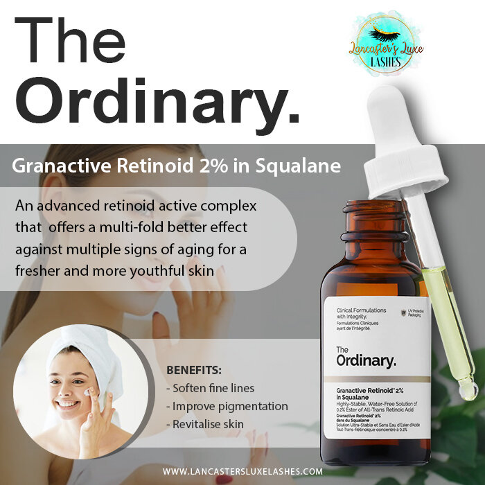 The Ordinary Retinoid 2 in Squalane — Lancaster's Luxe Lashes