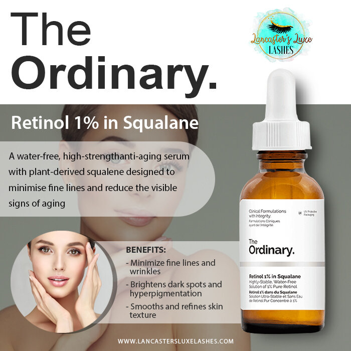 Tulipaner forskel Statistikker The Ordinary Retinol 1 in Squalane — Lancaster's Luxe Lashes