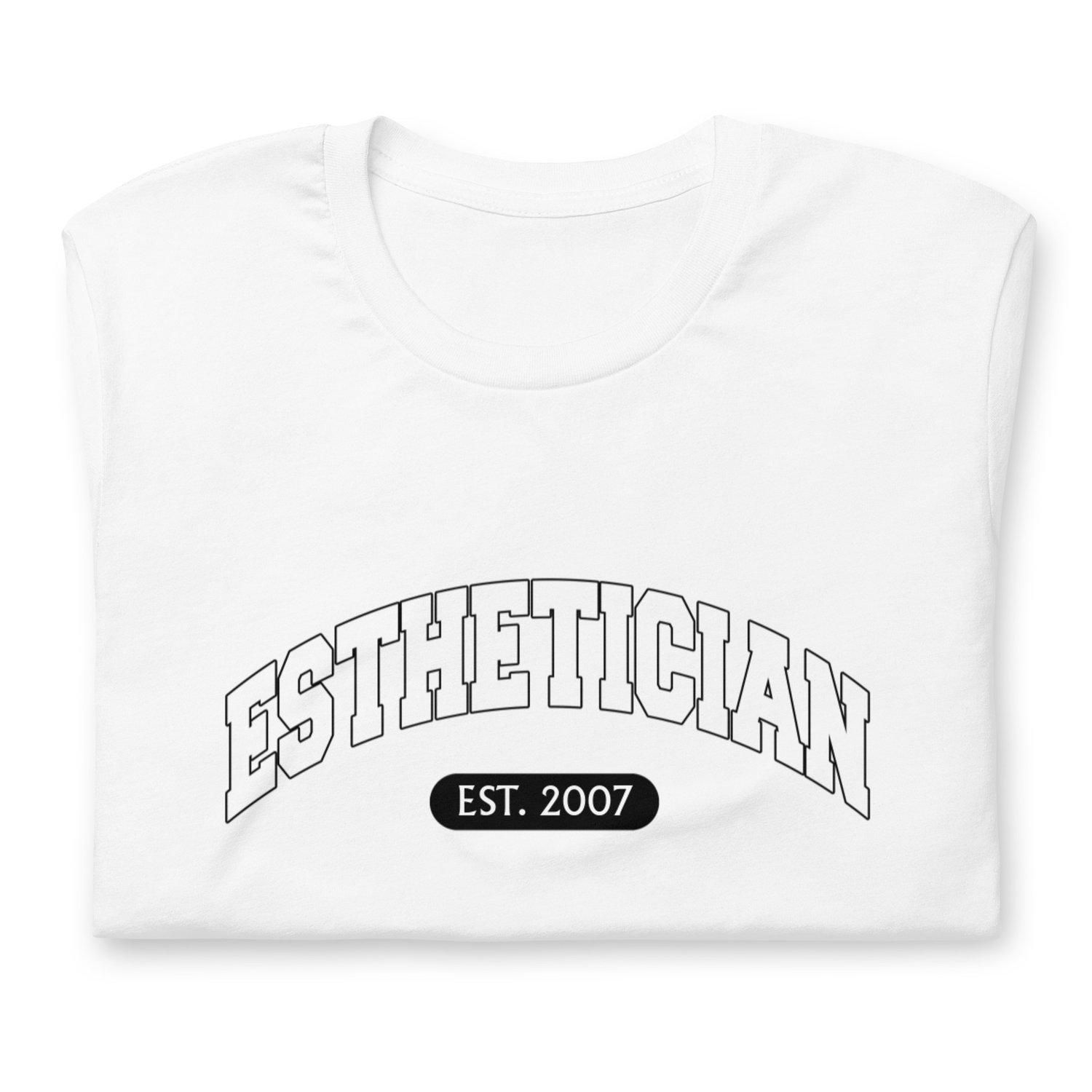 Esthetician 2007 Women's T-shirt Luxe Lashes