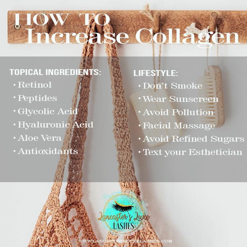 We just about stop producing collagen at the age of 30. So we need to supplement and be mindful of adding in products as well that help.  It&rsquo;s never to early to start taking a daily collagen supplement. You&rsquo;ll thank me in 30 years. 😉

#l