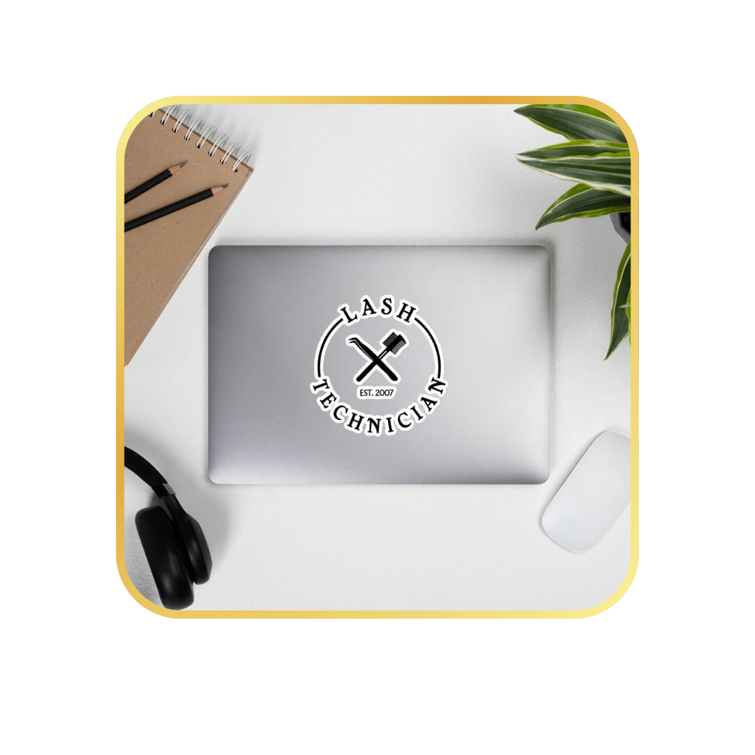 Lash Technician Est 2007 (Customizable) Sticker