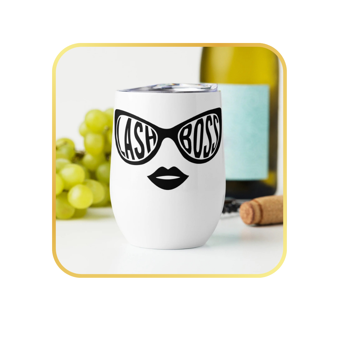 Lash Boss Wine Tumbler