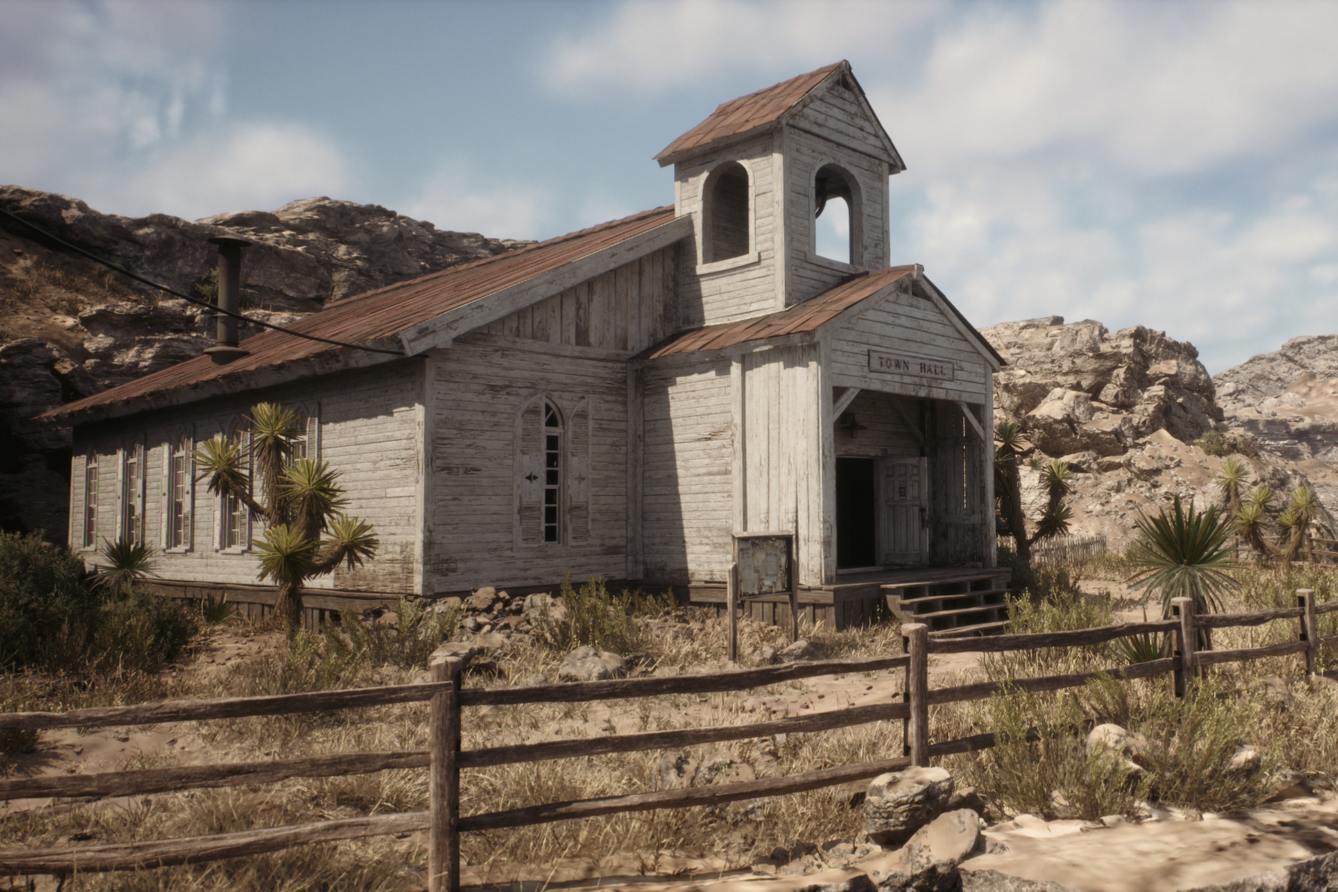 (Re)lighting Practice - Old Western Town [UE5]