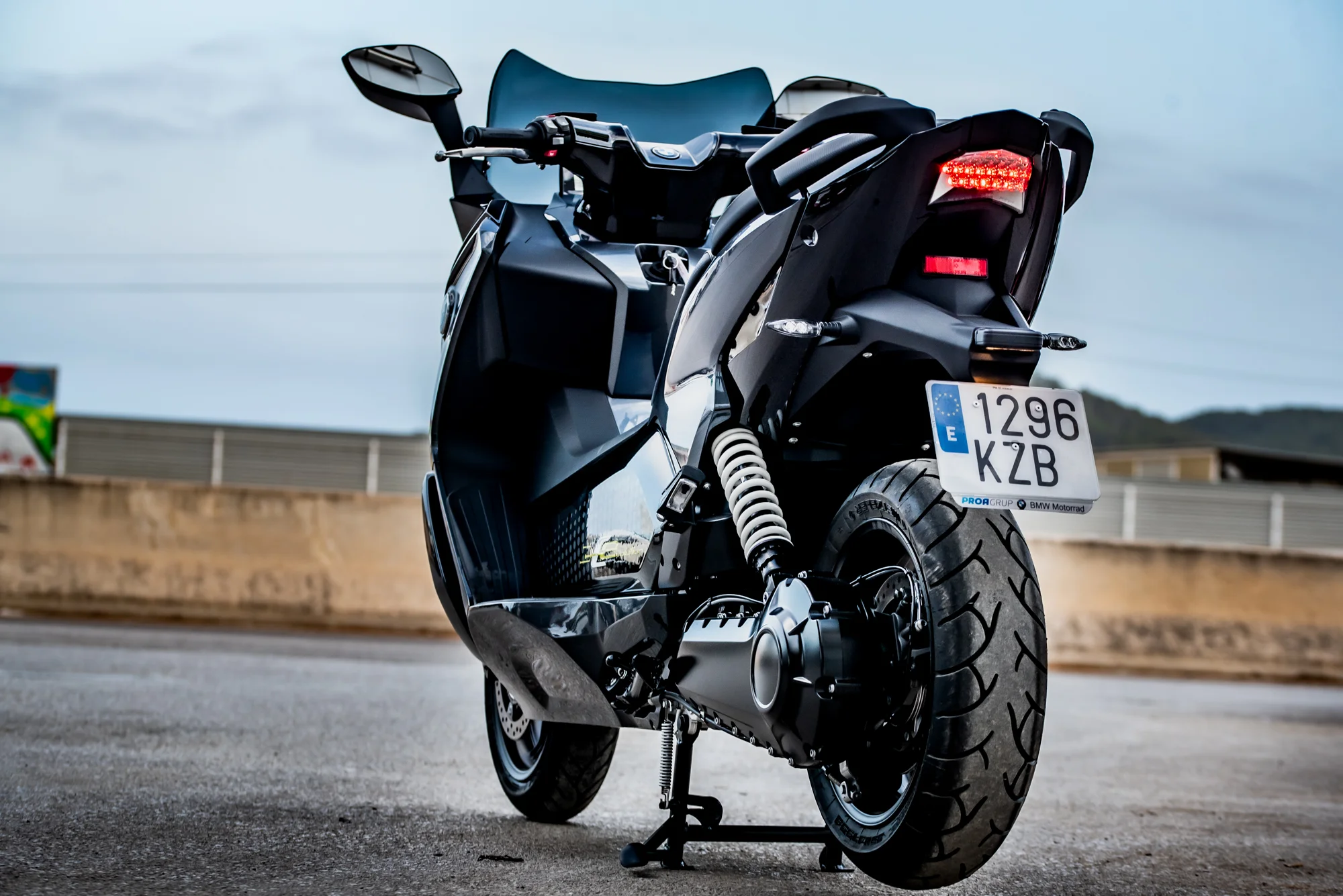 Comercial Photography - BMW C Evolution 100 % Electric