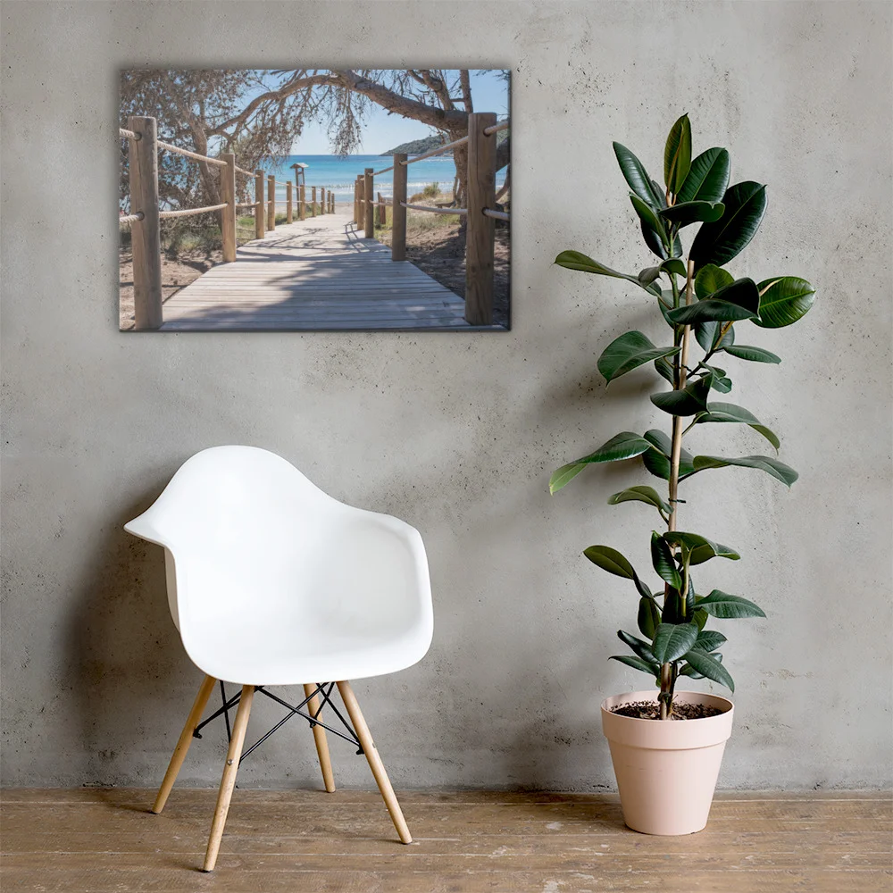 Canvas Print - Se Salines Beach