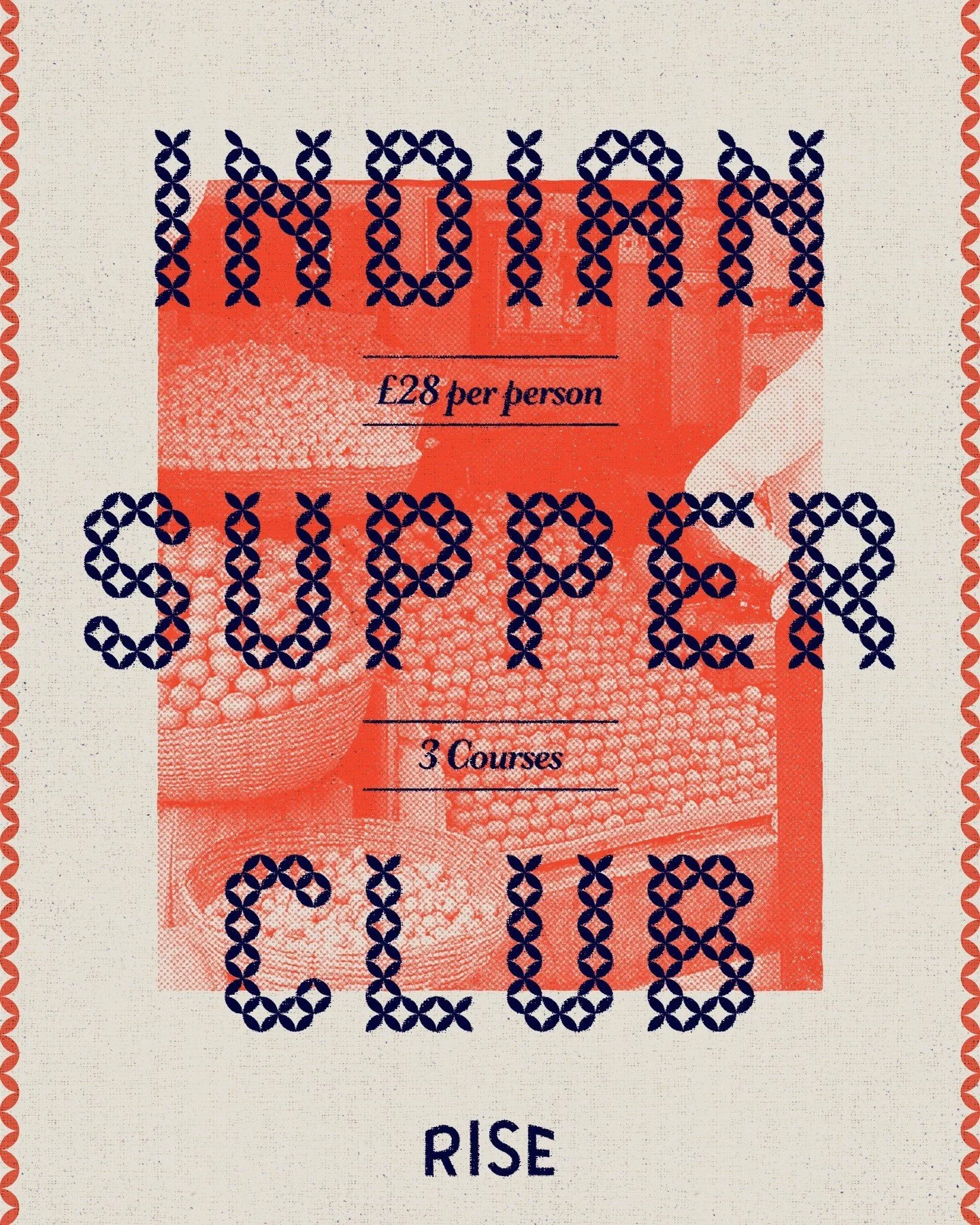 Good news travels fast - the Indian Supper Club is back at Rise on the 22nd of October. Expect bold flavours, full plates, and a room that gets properly buzzing. Swipe through for the rest of our upcoming dates and get one in the diary before they fi