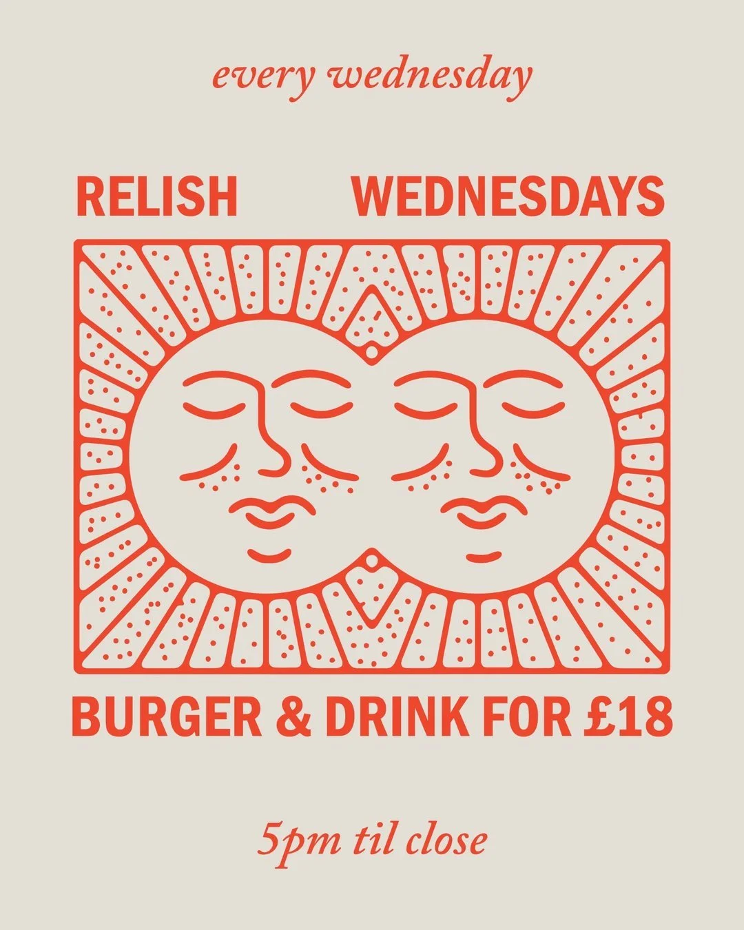 Relish Wednesdays: a burger and a drink, from 5pm until close, every midweek. No fuss, no faff, just a solid reason to get through Wednesday.

Burger &amp; Drink for &pound;18

#risewestbay #westbay #foodie #Relishwednesdays