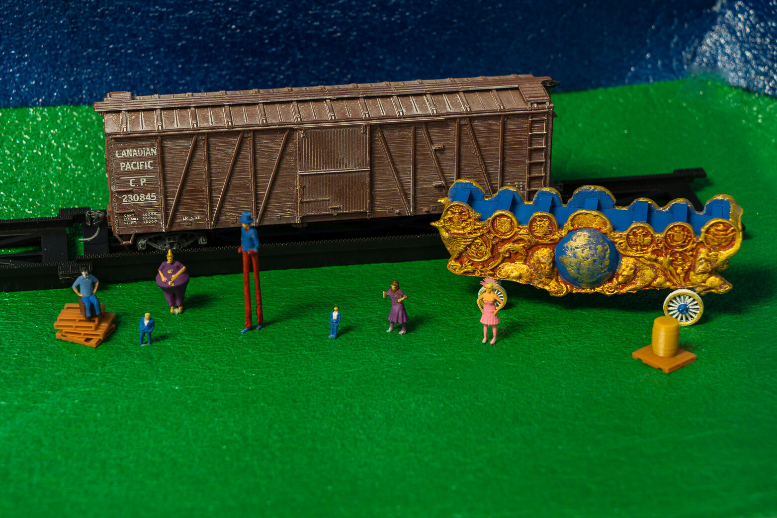 Miniature Circus Toy Sets