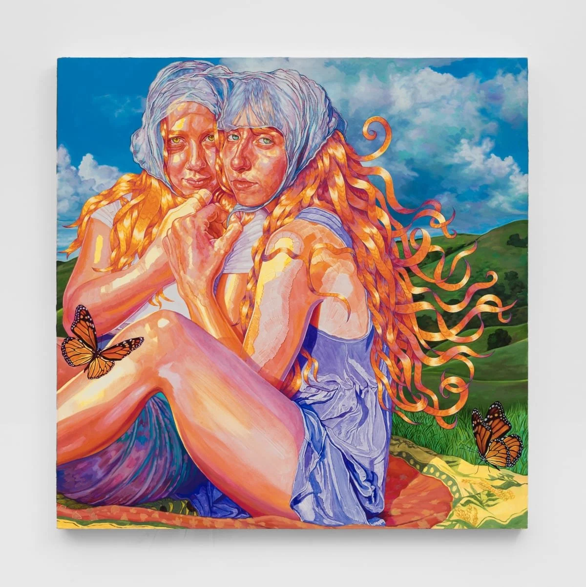 Art Review: Painter Hannah Lupton Reinhard's "Beshert: Beholden" Exhibition