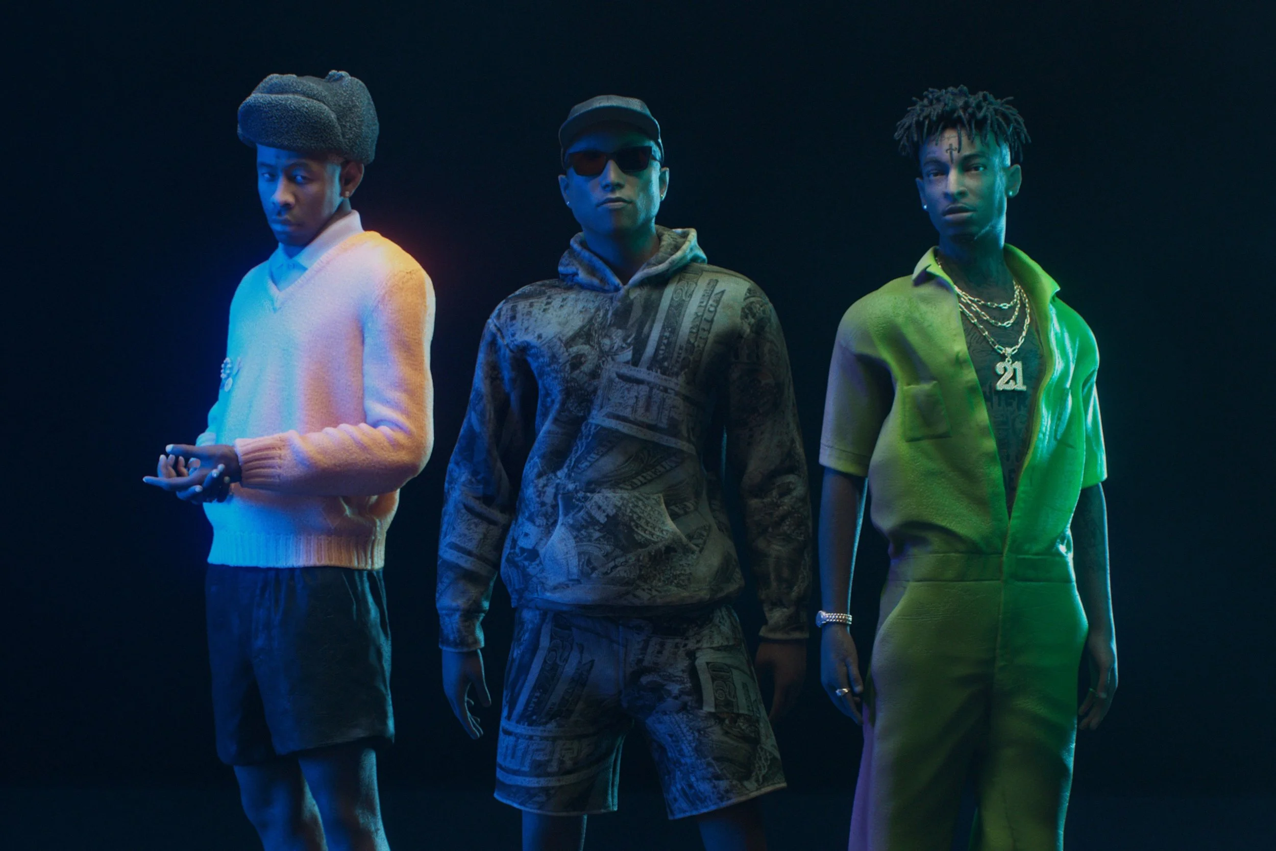 Pharrell Cashes Out With Tyler, the Creator and 21 Savage