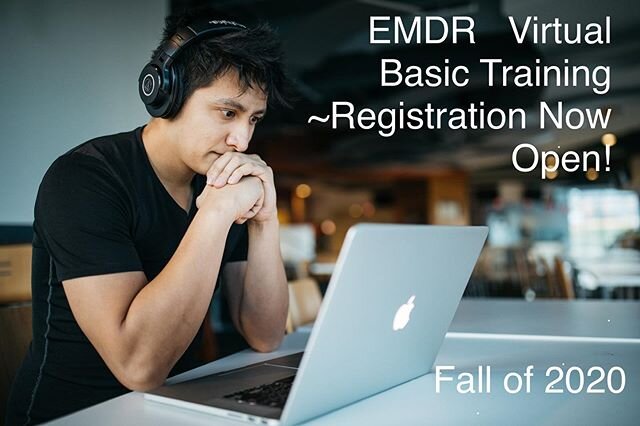 Virtual Basic Training in EMDR Therapy~ Registration is Now Open! Become an EMDR Trained Therapist through the EMDR Center of Southern California (ECSC). Training dates over Zoom are: Oct. 10-11, Nov. 7-8, Dec. 5-6, 2020 &amp; Jan. 10-11, 2021. We us
